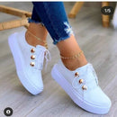 Tênis Plataforma Estilo Moda Primavera/Verão