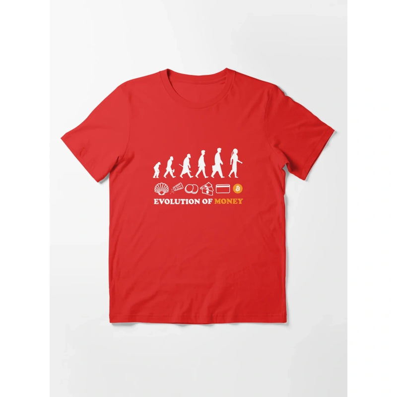 Camisa Bitcoin Evolution Of Money