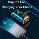 Fone De Ouvido Bluetooth 5.1 Sem Fio E10, com redução de ruído e impermeável