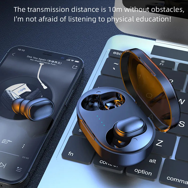 Fone de ouvido sem fio a6 Lite 5.1 ipx4 Bluetooth