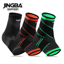 Tornozeleira de compressão ajustável