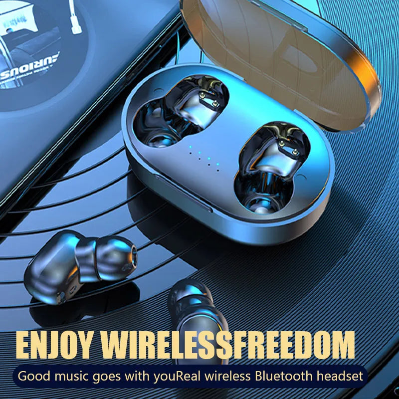 Fone de ouvido sem fio a6 Lite 5.1 ipx4 Bluetooth